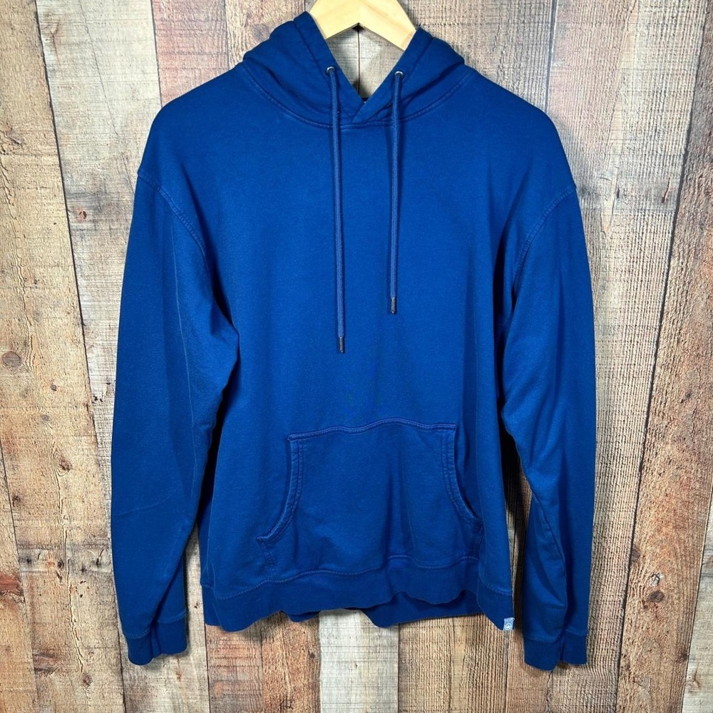 Peter Millar Crown Sport Blue Hoodie Men's XL Pullover Sweatshirt Performance
